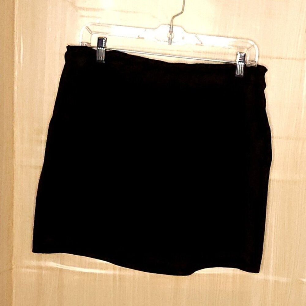 Reebok Womens Black Activewear Skirt With Shorts Medium